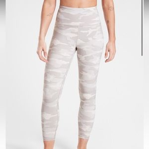 Athleta white camo leggings